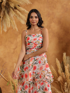 Wallflower Tiered Gown