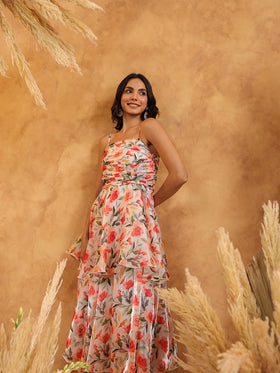 Wallflower Tiered Gown