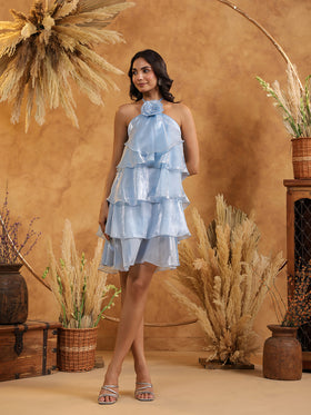 Cotton Candy Layered Tulle Dress