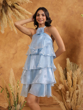 Cotton Candy Layered Tulle Dress