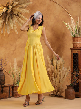 Sunshine Pearl Midi Dress