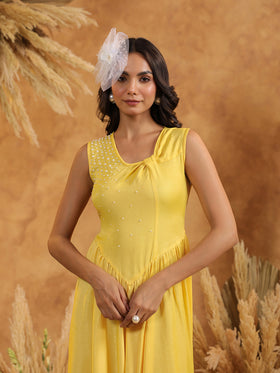 Sunshine Pearl Midi Dress