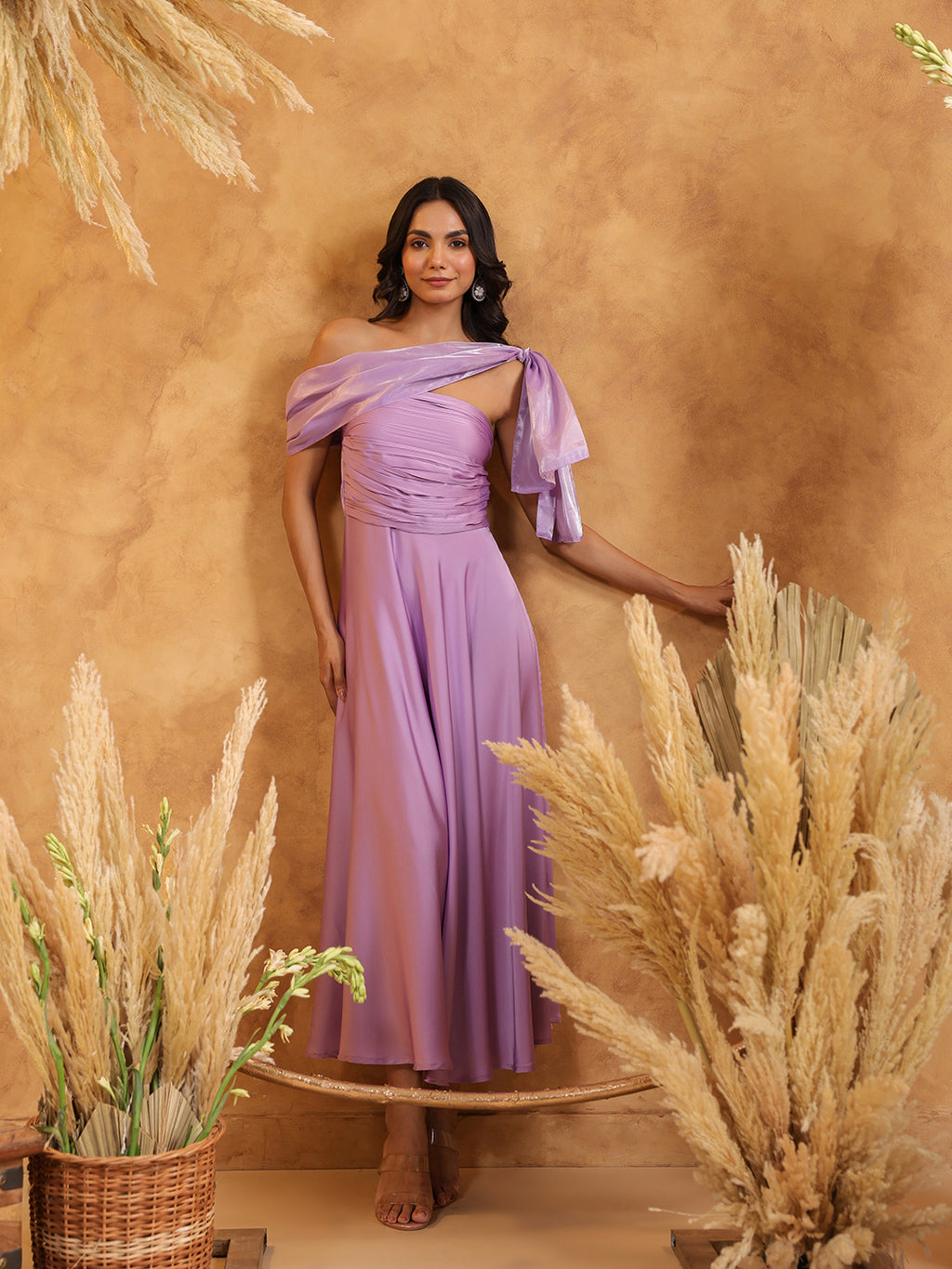 Lilac Grace Bow Dress