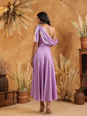 Lilac Grace Bow Dress