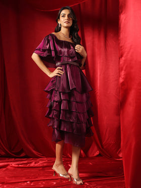 Rasin Cascade Elegance Dress