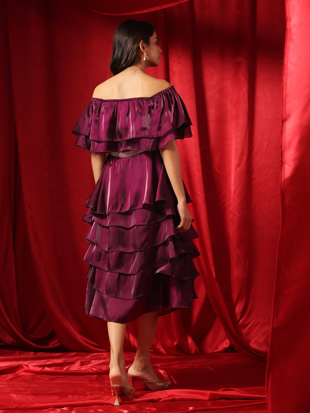 Rasin Cascade Elegance Dress