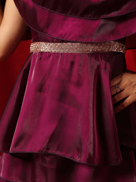 Rasin Cascade Elegance Dress