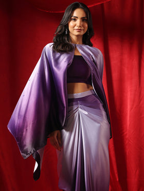 Twilight Ombre Cape & Bralette