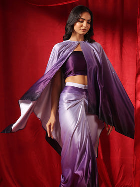 Twilight Ombre Cape & Bralette